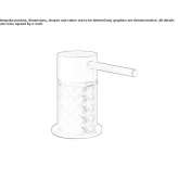Deck mounted stainless steel remote control faucet Lubian