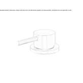 Deck mounted remote control faucet Avella