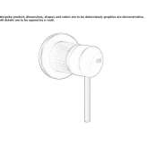 Wall faucet with remote control made of stainless steel Lubian