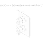 Wall faucet with remote control made of stainless steel Kuhmo