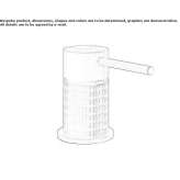 Deck mounted stainless steel remote control faucet Lubian