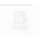 Deck mounted shut-off valve Anaya