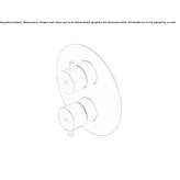 Wall faucet with remote control made of stainless steel Kuhmo