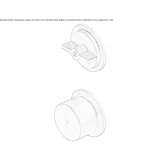 Stainless steel thermostatic set for wall mounting Ovilla