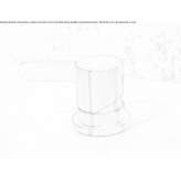 Deck mounted stainless steel remote control faucet Camardi