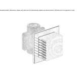 Wall-mounted washbasin tap, 1-hole Cortona