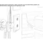 Wall mounted brass faucet with remote control and chromotherapy Mecatan