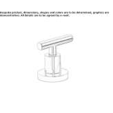 Deck mounted remote control faucet Icard