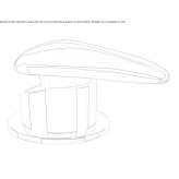 Deck mounted remote control faucet Bayside