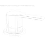 Deck mounted remote control faucet Osychky