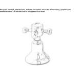 Brass faucet with remote control, deck mounted Anaheim