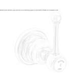Wall faucet with remote control in chrome-plated brass Tutak