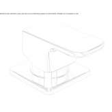 Deck mounted remote control faucet Claix