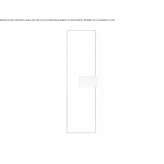 Corian® suspended bathroom column with door Ghioroiu