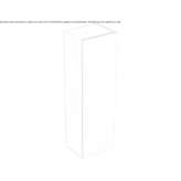 Suspended bathroom column with a door Uludere