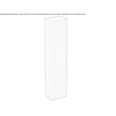 Suspended bathroom column Niksic