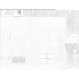 Bathroom wall cabinet with glass doors Andarapa