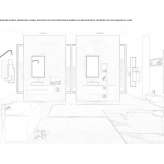 Bathroom cabinet/washbasin cabinet Amandola