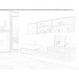 Bathroom cabinet/washbasin cabinet Murton