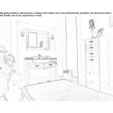 Wooden washbasin cabinet Napanee