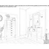 Wooden washbasin cabinet Napanee