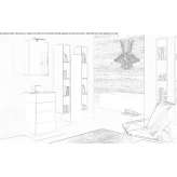Bathroom cabinet/washbasin cabinet Murton