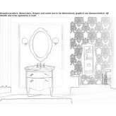 Washbasin cabinet with drawers Moche