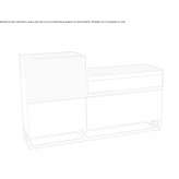 Cleaf® and Corian® modular bathroom furniture Deveselu