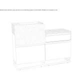 Cleaf® and Corian® modular bathroom furniture Deveselu