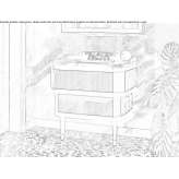 A single washbasin cabinet standing on the floor Renfrew