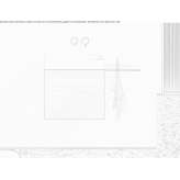 Wooden wall-mounted washbasin cabinet with doors Sjoholt