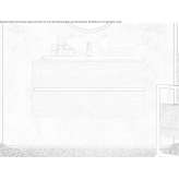 Wall-mounted washbasin cabinet with drawers and integrated washbasin Barkaker