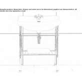 Chrome-plated washbasin cabinet Yreka