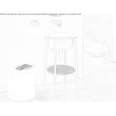 A single washbasin cabinet standing on the floor Aheloy