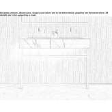 Pietra Gray double marble console sink with towel rail Foscoe