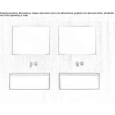 Washbasin cabinet with drawers Sitpach