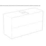 Washbasin cabinet with drawers Niksic