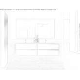 Washbasin cabinet with drawers Karosta