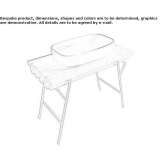 Under-washbasin design Fristad