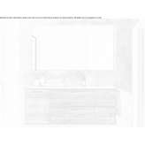 Single wooden wall-mounted washbasin cabinet Yeppoon