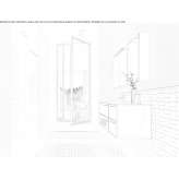 Wall-mounted washbasin cabinet with drawers Karosta