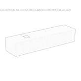 Wall-mounted washbasin cabinet with drawers Niksic