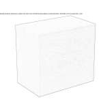 Single wall-mounted washbasin cabinet with drawers Niksic