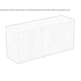 Single wall-mounted washbasin cabinet with drawers Niksic