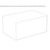 Single wall-mounted washbasin cabinet with drawers Niksic