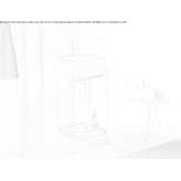 A metal washbasin cabinet standing on the floor Cairo