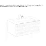 Wall-mounted washbasin Kenley