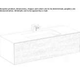 Wall-mounted washbasin Kenley