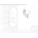 Livingtec® console sink with mirror Trstena