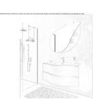Washbasin cabinet with drawers Hurigny